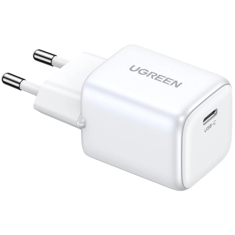 Зарядний пристрій 1xUSB 30W (USB-C) Gan PD Nexode Mini Білий CD319 Ugreen