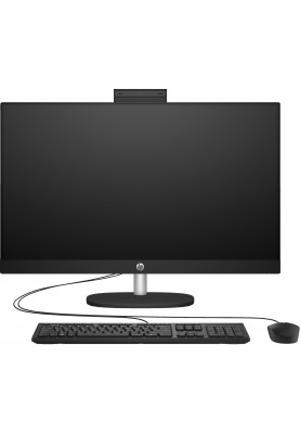 Моноблок 27" HP 27-cr1011ua AiO Ultra5-125U/16Gb/SSD1Tb/WiFi/Cam/K&M/DOS/Jet Black