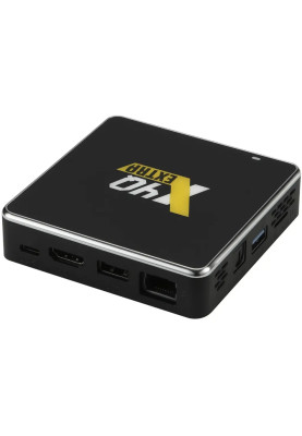 TV Медіаплеєр Ugoos X4Q EXTRA 4/128Gb/Amlogic S905X4/Android 11/WiFi 2.4G+5G/BT 5.1/BT Voice Gyro