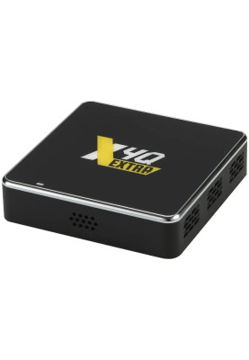 TV Медіаплеєр Ugoos X4Q EXTRA 4/128Gb/Amlogic S905X4/Android 11/WiFi 2.4G+5G/BT 5.1/BT Voice Gyro