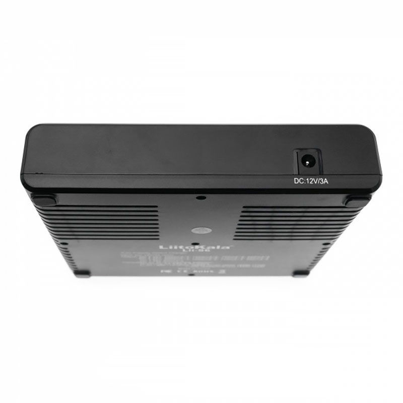 Зарядний пристрій LiitoKala Lii-S6, 6x(Lion/LiFePO4/NiMH/NiCd), Auto Polarity, Display+CAR charger