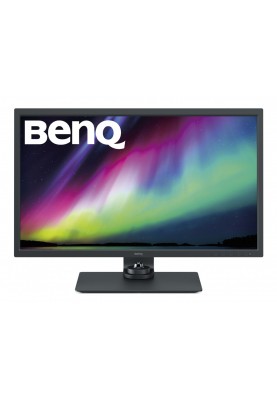 TFT 32" BenQ SW321C, IPS, 4K, 99% Adobe RGB, HDMI, DP, USB Type-C, USB хаб, Card Reader, сірий
