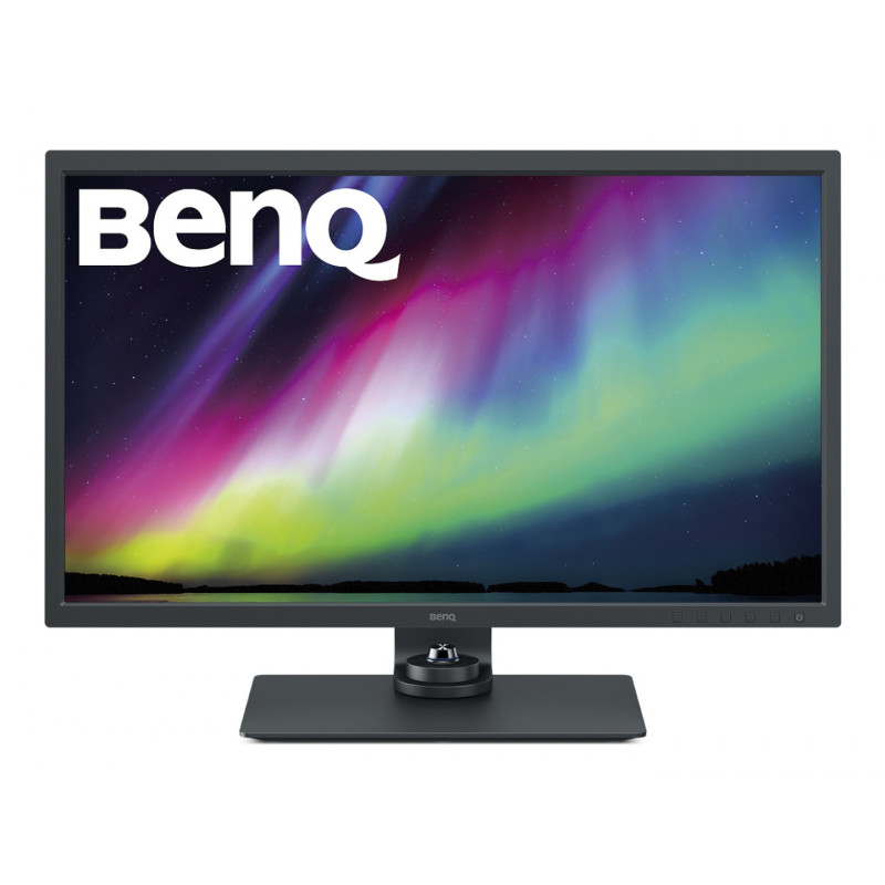 TFT 32" BenQ SW321C, IPS, 4K, 99% Adobe RGB, HDMI, DP, USB Type-C, USB хаб, Card Reader, сірий