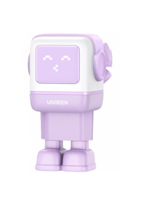 Зарядний пристрій 3xUSB 65W (2xUSB-C+USB-A) Gan Robot tech Fast Charger Фіолетовий CD361 Ugreen