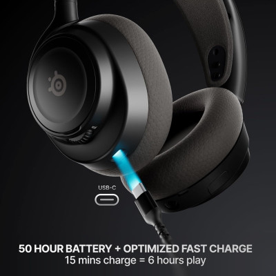 Ігрова гарнітура SteelSeries Arctis Nova 7P Gen 2 Wireless Black PC/PS/SW/MAC/MOB