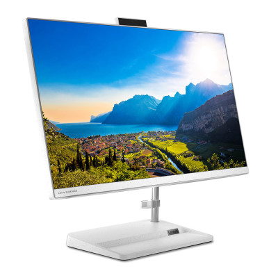 Моноблок Lenovo AIO 3 23.8"FHD IPS/i5-1135G7/8/1TB+256SSD/Intel HD/DOS/White