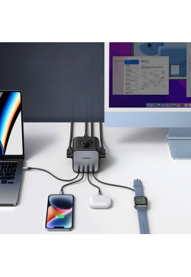 Зарядний пристрій 4xUSB 65W DigiNest Cube (2хUSB-C+2xUSB-A) CD268 Ugreen