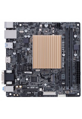 Материнська плата Asus PRIME J4005I-C (Intel Dual-Core 2.7GHz, 2xDDR4 DIMM, VGA/HDMI/LVDS, M.2, COM, 2xSATAIII, mini ITX)