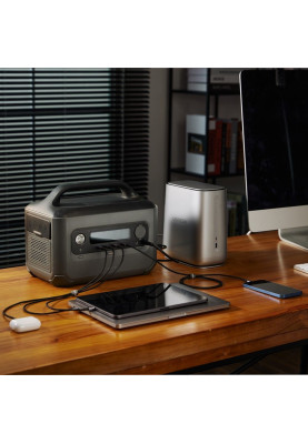 Зарядна станція Ugreen Power Roam 15050 600Вт (680Вт/г) AC,MPPT,UPS,WIFI/BT
