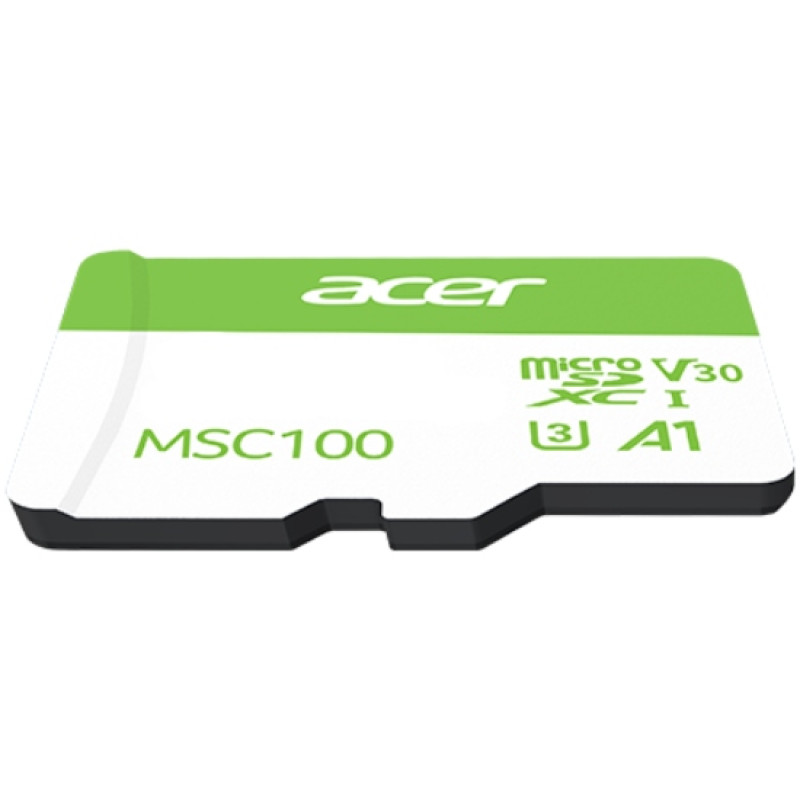 Memory card SD Micro 64GB Acer MSC100 SDXC C10/U3/V30/A1, Retail