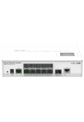 Комутатор Mikrotik CRS212-1G-10S-1S+IN (1x1G, 1xSFP+, 10хSFP, L3)