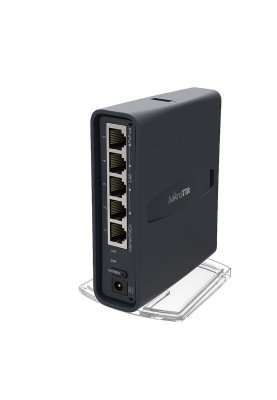 Маршрутизатор Mikrotik RB952UI-5AC2ND-TC, hAP ac lite tower, PoE, 2.4GHz b/g/n, 5GHz a/n/ac