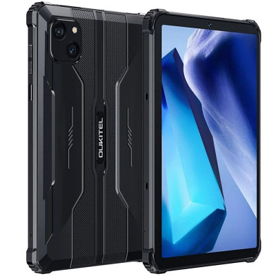 Планшет Oukitel RT3 8” HD+ / 4GB/64GB / MT6762 / 5150mAh / 16+8Мп / IP69K /NFC / LTE Black