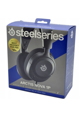 Ігрова гарнітура SteelSeries Arctis Nova 1P Black MultiPlatform