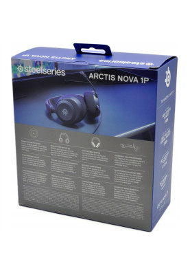 Ігрова гарнітура SteelSeries Arctis Nova 1P Black MultiPlatform