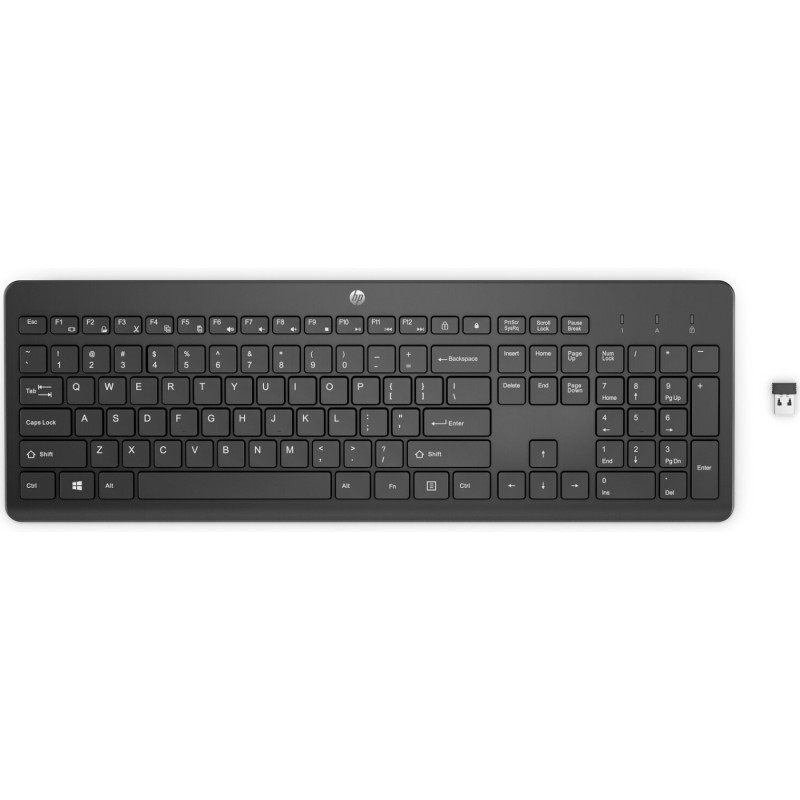 Клавіатура бездротова HP 230, чорна