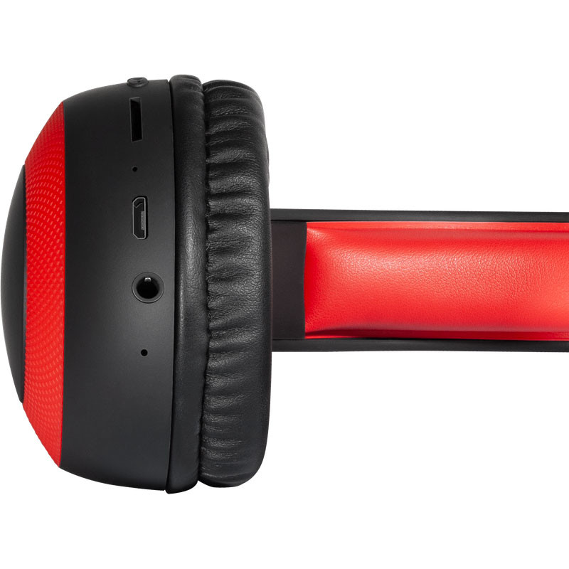 Навушники з мікрофоном Defender FreeMotion B575 Bluetooth, чорно-червоні