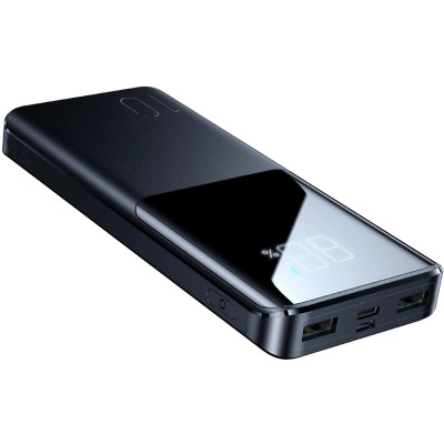 УМБ Joyroom 10000mAh 22,5W PD,QC3.0, 2xUSB-A, USB-C In/Out, Micro USB in, Black УМБ Joyroom 10000mAh 22,5W PD,QC3.0, 2xUSB-A, USB-C In/Out, Micro USB in, Black