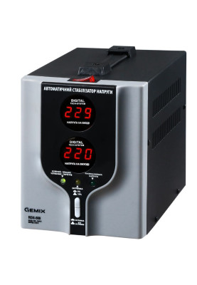 Стабілізатор напруги Gemix RDX-500, 500ВА/350Вт, Релейний