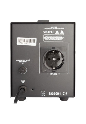 Стабілізатор напруги Gemix RDX-500, 500ВА/350Вт, Релейний