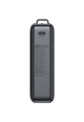 УМБ Acefast 20000mAh 67W PD3.0 20В/3.35A Type-C, USB-A, with cable, Li-ion M4 Black