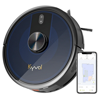 Робот пилосос Kyvol Cybovac L30 Lidar/210ml+210ml/2600 mA/2500 pa/Google Assistant,Amazon Alexa Робот пилосос Kyvol Cybovac L30 Lidar/210ml+210ml/2600 mA/2500 pa/Google Assistant,Amazon Alexa