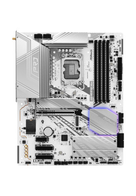 AsRock Z890 PRO RS WIFI WHITE (1851/Z890, 4*DDR5, PCIex16, HDMI/DP/TB4, 4xSATA, 4xM.2, 2.5Glan, 7.1c