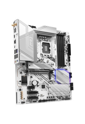 AsRock Z890 PRO RS WIFI WHITE (1851/Z890, 4*DDR5, PCIex16, HDMI/DP/TB4, 4xSATA, 4xM.2, 2.5Glan, 7.1c