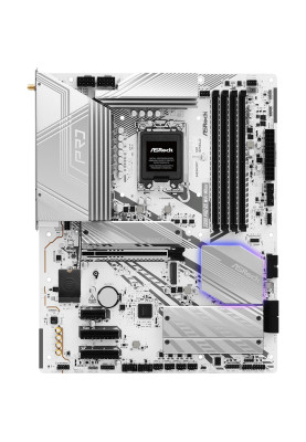AsRock Z890 PRO RS WIFI WHITE (1851/Z890, 4*DDR5, PCIex16, HDMI/DP/TB4, 4xSATA, 4xM.2, 2.5Glan, 7.1c