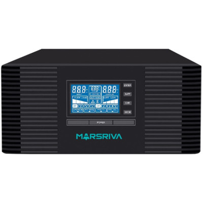 ДБЖ Marsriva MR-UT1000, 1000ВА/800Вт, чиста синусоїда змінного струму, без АКБ, 12B