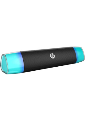 Акустична система 2.0 HP DHE-6010, 3,5мм + USB, 6Вт, Sound Bar LED RGB