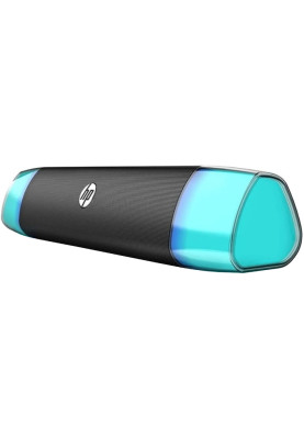 Акустична система 2.0 HP DHE-6010, 3,5мм + USB, 6Вт, Sound Bar LED RGB