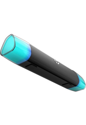 Акустична система 2.0 HP DHE-6010, 3,5мм + USB, 6Вт, Sound Bar LED RGB