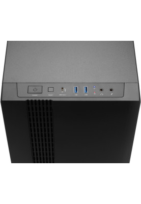 Корпус Chieftec UNI UK-02B-OP ATX, без БЖ, Black