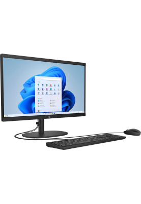 Моноблок 21.5" HP 22-dg0001ua AiO i3-N300/8Gb/SSD512Gb/WiFi/Cam/K&M/DOS/Jet Black
