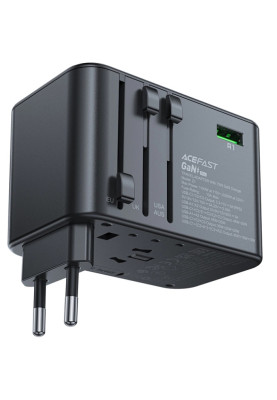 Зарядний пристрій 5xUSB 75W (3xUSB-C + 2xUSB-A) Gan Z1 Fast Charger Acefast