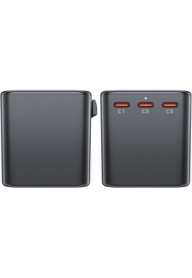 Зарядний пристрій 5xUSB 75W (3xUSB-C + 2xUSB-A) Gan Z1 Fast Charger Acefast