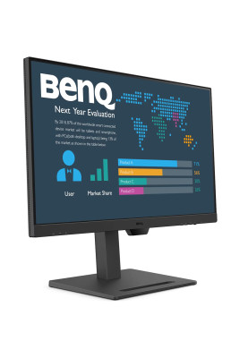 TFT 27" BenQ BL2790QT, IPS, QHD, 75Hz, HDMI, DP, DP-out, USB-C, HAS, USB-hub, колонки, чорний