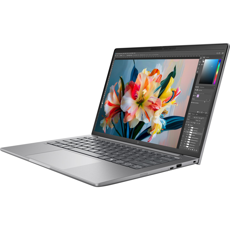 Ноутбук HP ZBook 8 G2i 14" WQXGA IPS, 500n/Ultra X7-358H (4.8)/64Gb/SSD2Tb/Intel Arc/FPS/Підсв/DOS (DZ4F3ET)