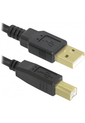 Кабель USB AM-BM, 3.0 м, чорний, USB04-10PRO Defender