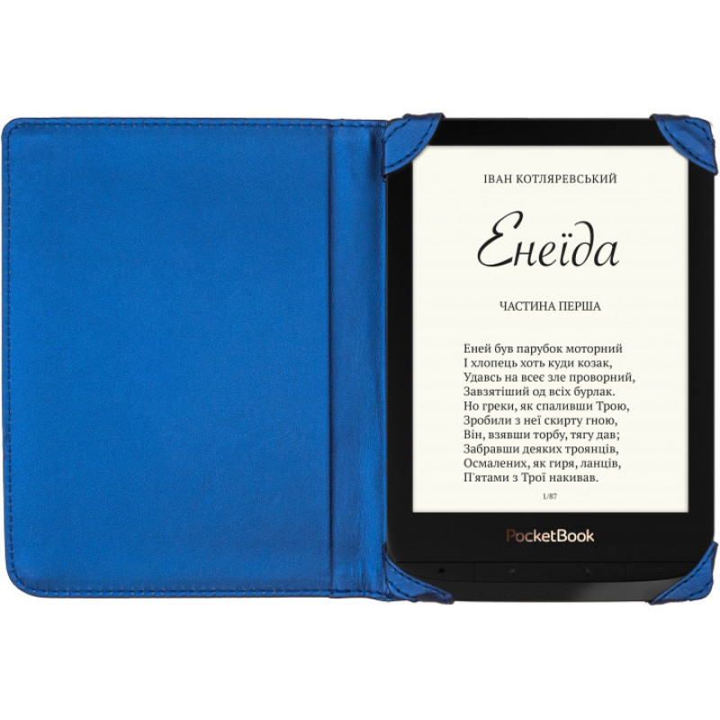 Обкладинка PocketBook 6" синій