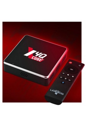 TV Медіаплеєр Ugoos X4Q CUBE 2/16Gb/Amlogic S905X4/Android 11/WiFi 2.4G+5G/BT 5.1/Miracast/BT GyroRC