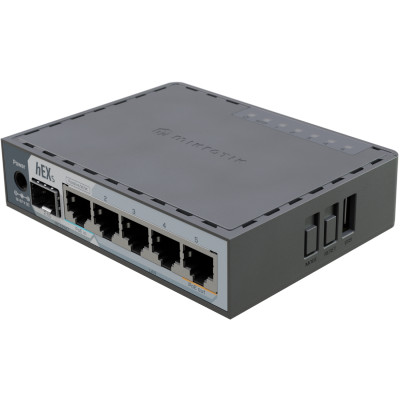 Маршрутизатор Mikrotik hEX S 2025 (E60iUGS), 5x10/100/1000, SFP ports, USB