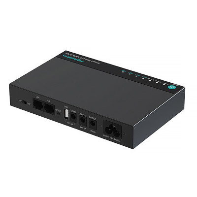 ДБЖ Marsriva DC UPS для роутерів KP5 3xDC+USB+PoE OUT, 5V/9V/12V 30W 8800Ah (32.5Wh) Li-Ion