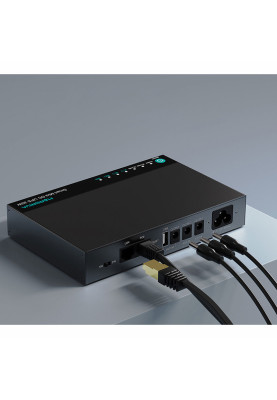 ДБЖ Marsriva DC UPS для роутерів KP5 3xDC+USB+PoE OUT, 5V/9V/12V 30W 8800Ah (32.5Wh) Li-Ion