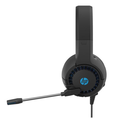 Навушники з мікрофоном HP DHE-8011UM Gaming, Blue LED, Black