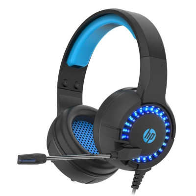 Навушники з мікрофоном HP DHE-8011UM Gaming, Blue LED, Black