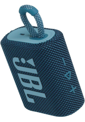 Портативна акустика JBL Go 3 Blue (JBLGO3BLU)