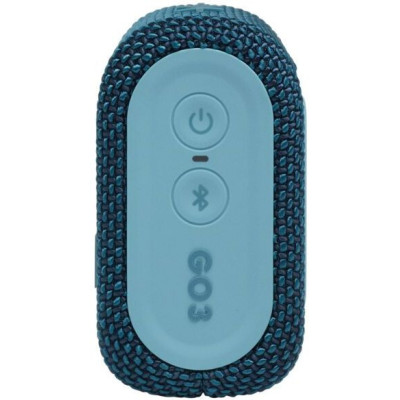 Портативна акустика JBL Go 3 Blue (JBLGO3BLU)