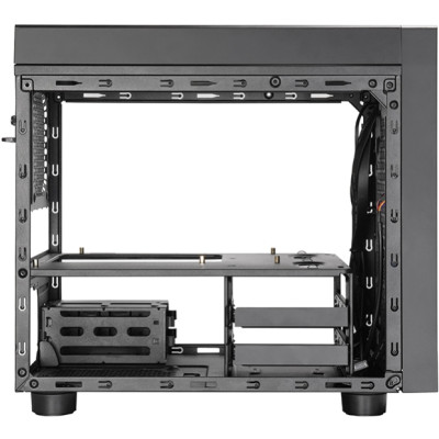 Корпус Chieftec THE CUBE CI-03B-OP, без БЖ, fan 20cm, mATX, Black